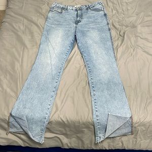 Jeans - high waisted flare legs